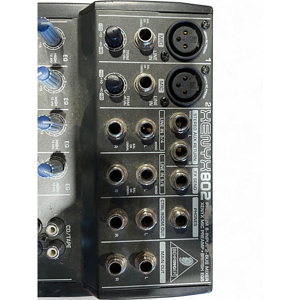 Used Behringer Xenyx 802 Unpowered Mixer