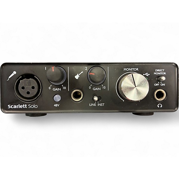 Used Focusrite Scarlett Solo Gen 2 Audio Interface