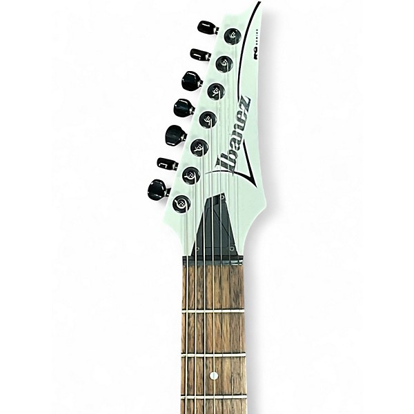 Used Ibanez RG7421 RG Series White Solid Body Electric Guitar
