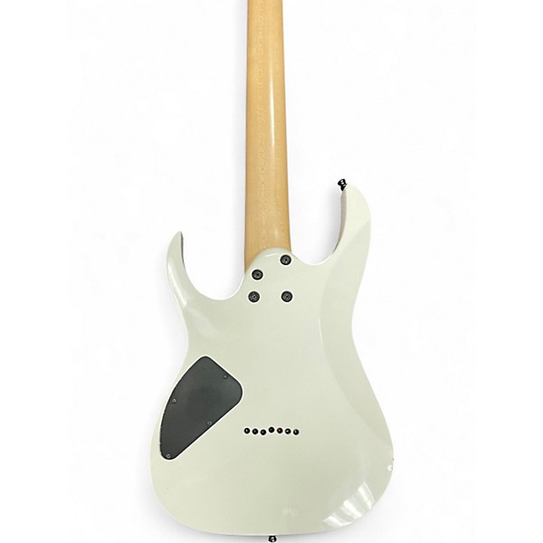 Used Ibanez RG7421 RG Series White Solid Body Electric Guitar