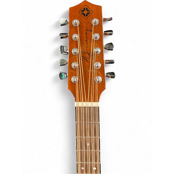 Used H. Jimenez LBQ1EBF BLACK 12 String Acoustic Electric Guitar