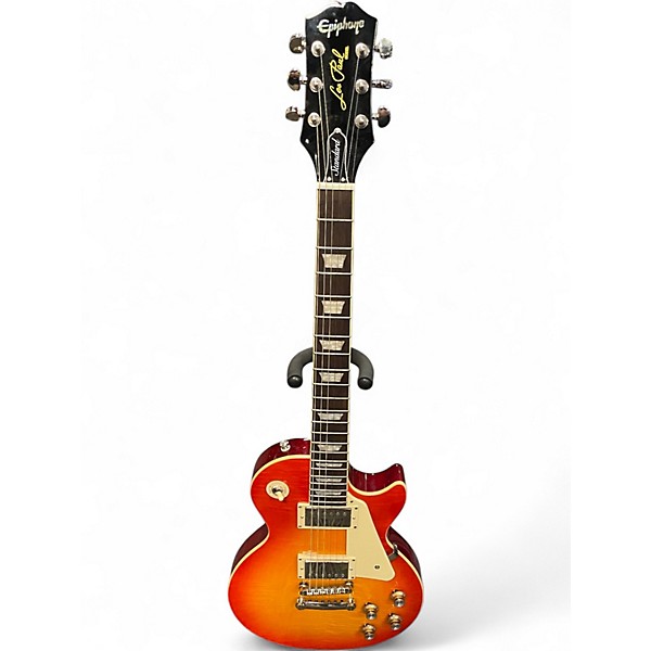 Used Epiphone Les Paul Standard 2 Color Sunburst Solid Body Electric Guitar