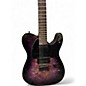 Used ESP LTD TE-200DX Purple Burst Solid Body Electric Guitar