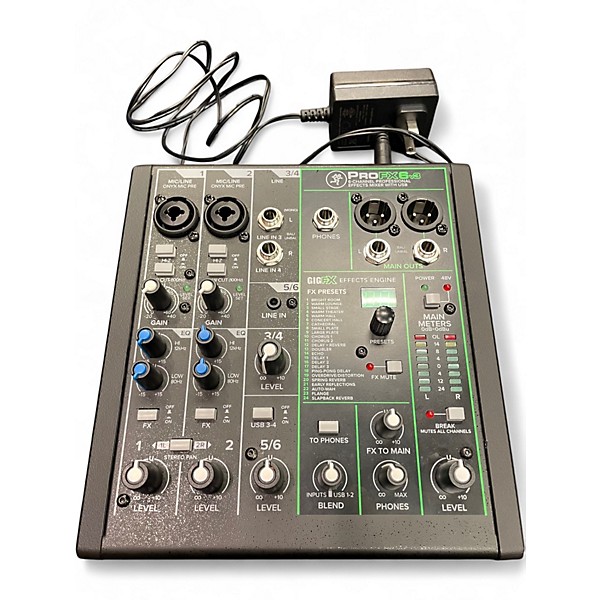 Used Mackie PROFX6 v3 Powered Mixer