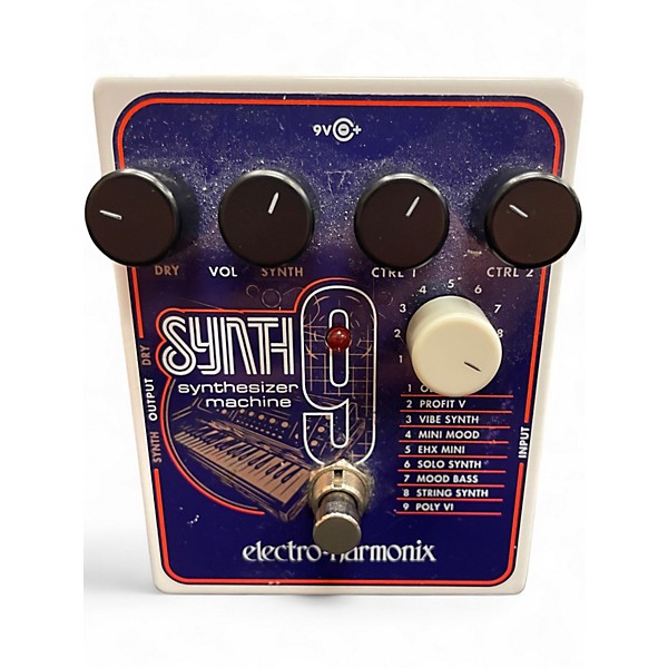 Used Electro-Harmonix SYNTH9 Synthesizer Effect Pedal