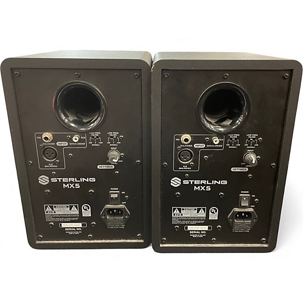 Used Sterling Audio MX5 Pair Powered Monitor