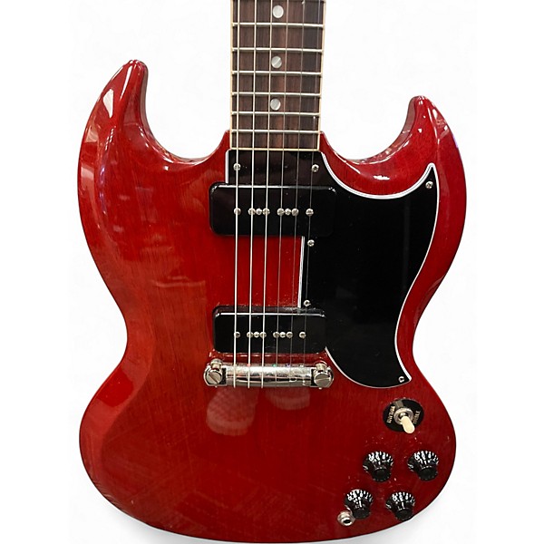 Used Gibson SG Standard P90 Cherry Solid Body Electric Guitar