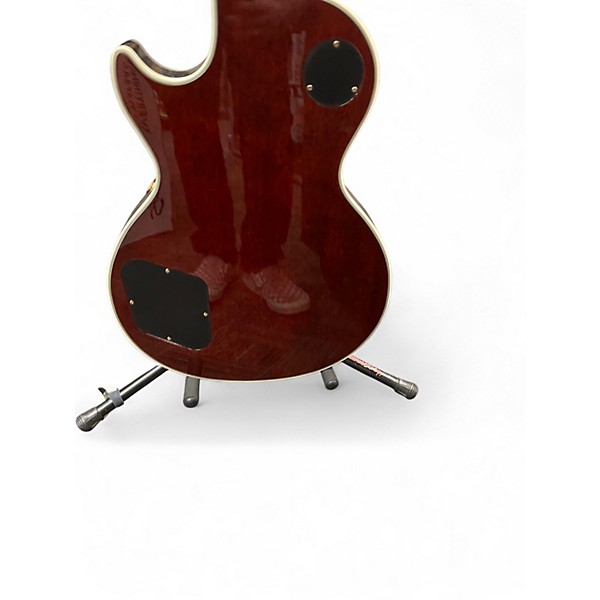 Used Epiphone Les Paul Custom Iced Tea Solid Body Electric Guitar