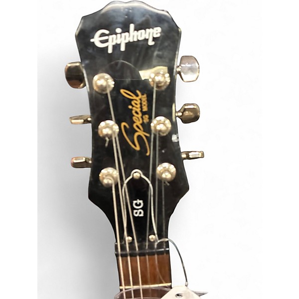Used Epiphone SG BLACK Solid Body Electric Guitar