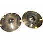 Used Zildjian 14in A Custom Mastersound Hi Hat Pair Cymbal thumbnail