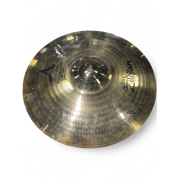 Used Zildjian 14in A Custom Mastersound Hi Hat Pair Cymbal