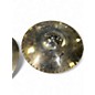 Used Zildjian 14in A Custom Mastersound Hi Hat Pair Cymbal