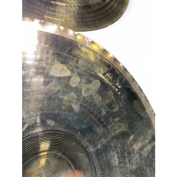 Used Zildjian 14in A Custom Mastersound Hi Hat Pair Cymbal