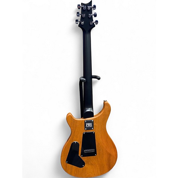 Used PRS CE 24 black top Satin Black Solid Body Electric Guitar