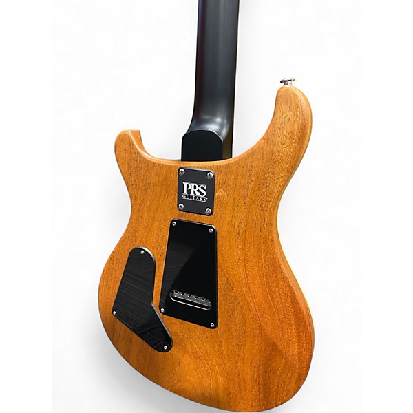 Used PRS CE 24 black top Satin Black Solid Body Electric Guitar