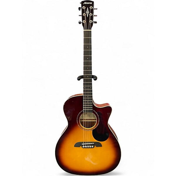 Used Alvarez RG260CESB 2 Tone Sunburst Acoustic Electric Guitar