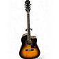 Used Epiphone AJ220SCEVS 2 Tone Sunburst Acoustic Electric Guitar thumbnail