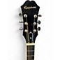 Used Epiphone AJ220SCEVS 2 Tone Sunburst Acoustic Electric Guitar