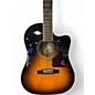 Used Epiphone AJ220SCEVS 2 Tone Sunburst Acoustic Electric Guitar