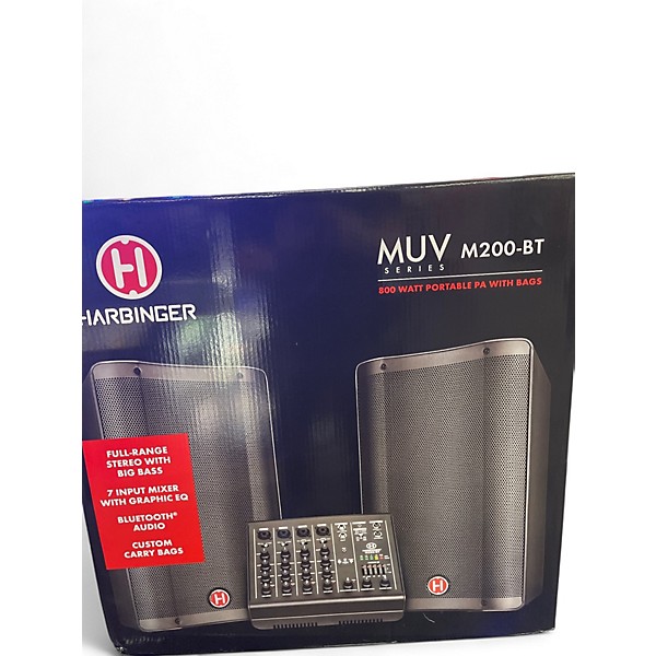 Used Harbinger M200-BT Power Amp