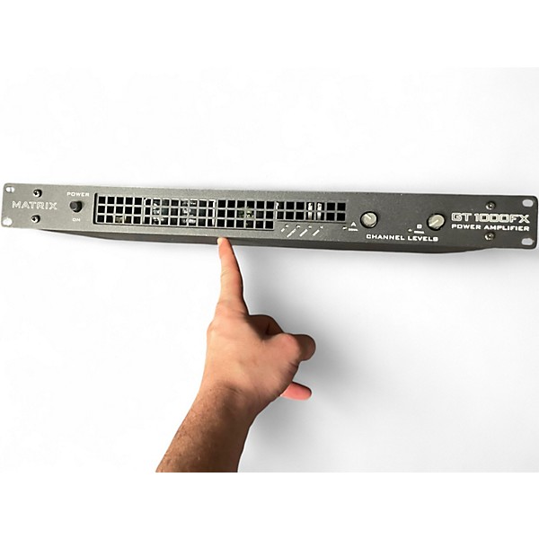 Used Matrix GT1000FX Guitar Power Amp