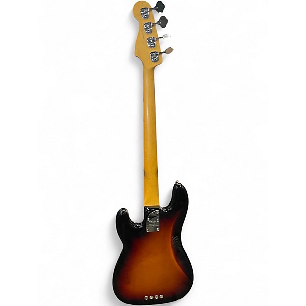 Used Fender American Professional II Precision Bass 3 Color Sunburst Electric Bass Guitar