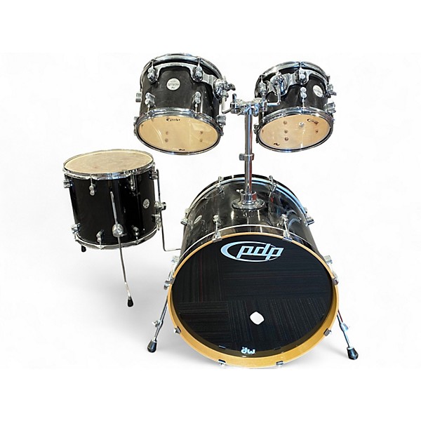 Used PDP by DW 5 Piece Concept Series Ebony Drum Kit