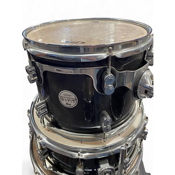 Used PDP by DW 5 Piece Concept Series Ebony Drum Kit