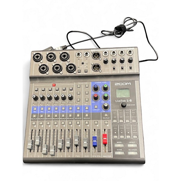Used Zoom LIVETRAK L8 Audio Interface