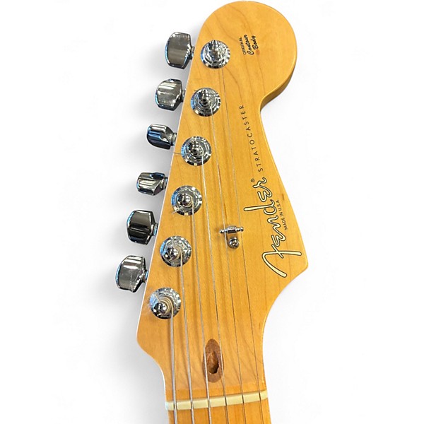 Used Fender American Standard Stratocaster 3 Tone Sunburst Solid Body Electric Guitar