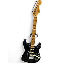 Used 2010 Fender Special edition standard Stratocaster Black and White Solid Body Electric Guitar