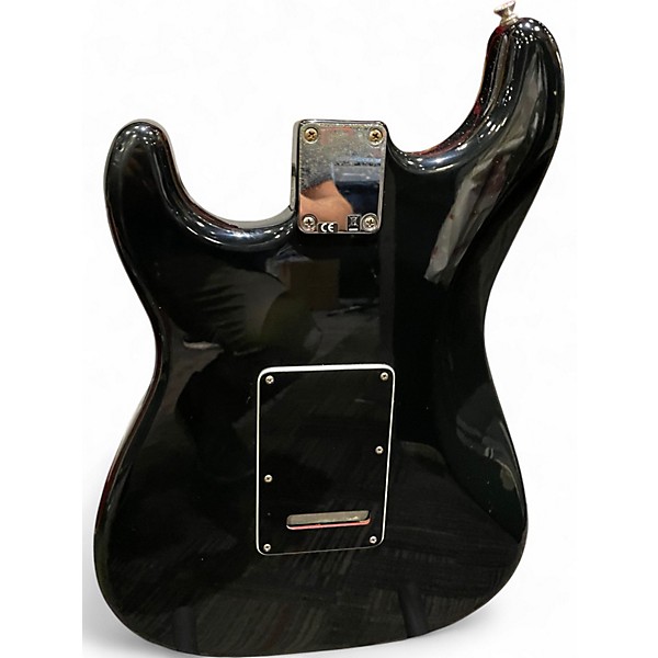 Used 2010 Fender Special edition standard Stratocaster  Black and White Solid Body Electric Guitar