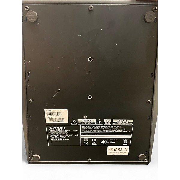 Used Yamaha MG10XU 10 Channel Mixer with Effects Unpowered Mixer