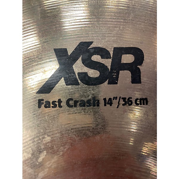 Used SABIAN 14in XSR Fast Crash Cymbal