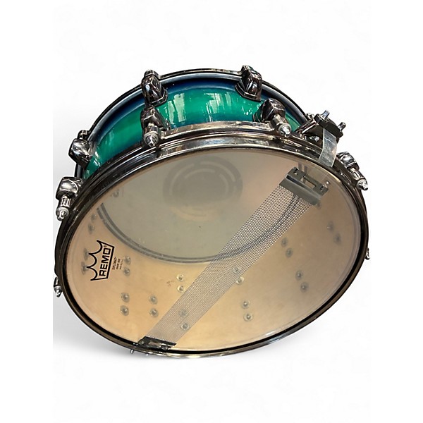 Used ddrum 14X6.5 DOMINION AMX GREEN Drum