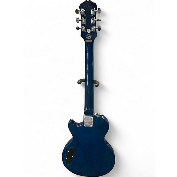 Used Epiphone Les Paul Special II Plus Top Trans Blueburst Solid Body Electric Guitar