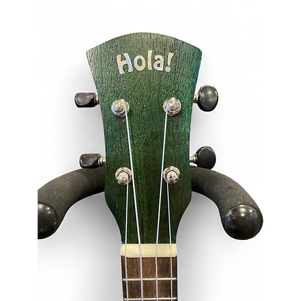 Used Hola! HM 121BU+ Green Ukulele