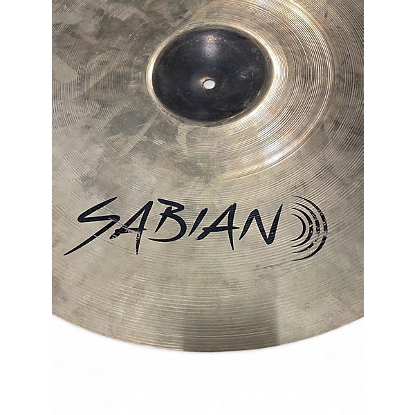 Used SABIAN 21in AAX RAW BELL DRY RIDE Cymbal