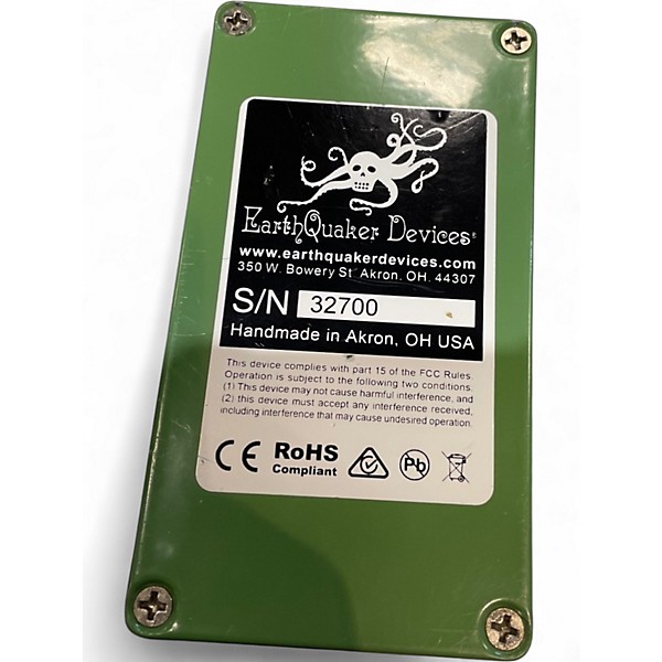 Used EarthQuaker Devices Plumes Small Signal Shredder Overdrive Effect Pedal