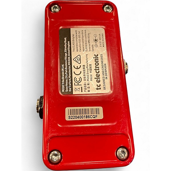 Used TC Electronic Sub N Up Mini Octaver Effect Pedal