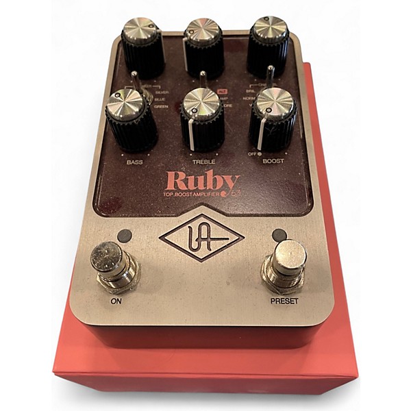 Used Universal Audio 63 RUBY TOP BOOST Effect Pedal