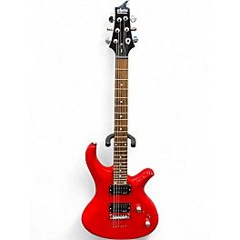 Used Schecter Guitar Research Riot 6 RED Solid Body Electric Guitar