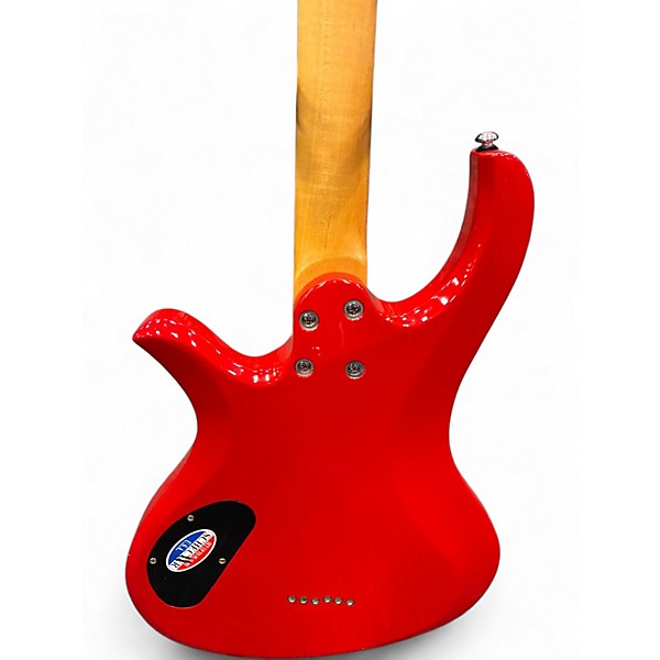 Used Schecter Guitar Research Riot 6 RED Solid Body Electric Guitar