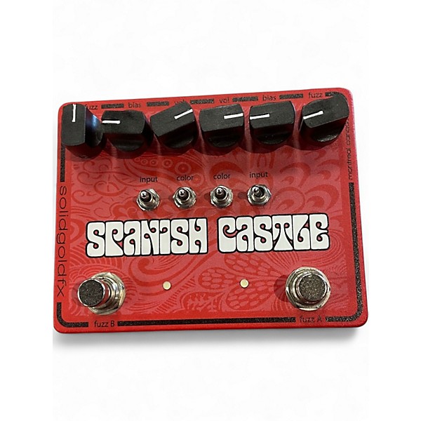Used SolidGoldFX spanish castle Pedal