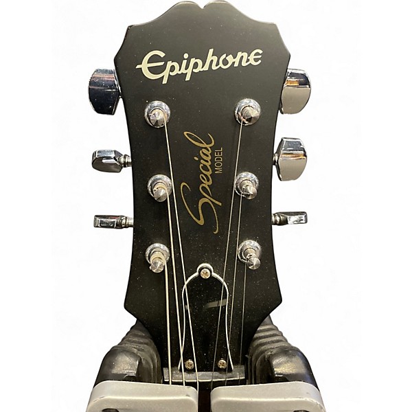 Used Epiphone Les Paul Special I WORN BLACK Solid Body Electric Guitar