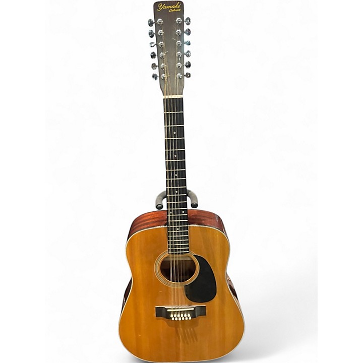 Vintage 1974 Yamaki 215 DELUXE NATURAL Acoustic Guitar NATURAL