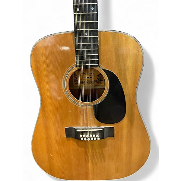Vintage 1974 Yamaki 215 DELUXE NATURAL Acoustic Guitar