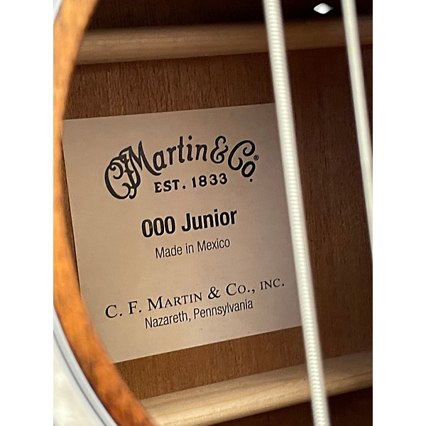 Used Martin 000JR- 10E Mahogany Acoustic Electric Guitar