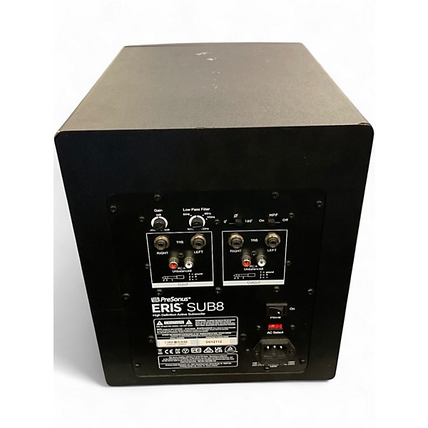 Used PreSonus ERIS SUB8 Powered Subwoofer