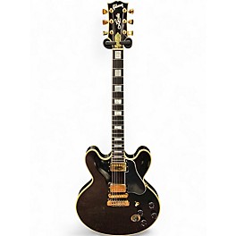 Vintage 1997 Gibson BB King Signature Lucille Black and Gold Hollow Body Electric Guitar